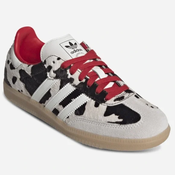 🐄 ADIDAS SAMBA COW PRINT 🐄 - Picture 2 of 5